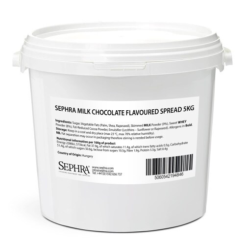 Sephra Milk Chocolate Spread 5kg